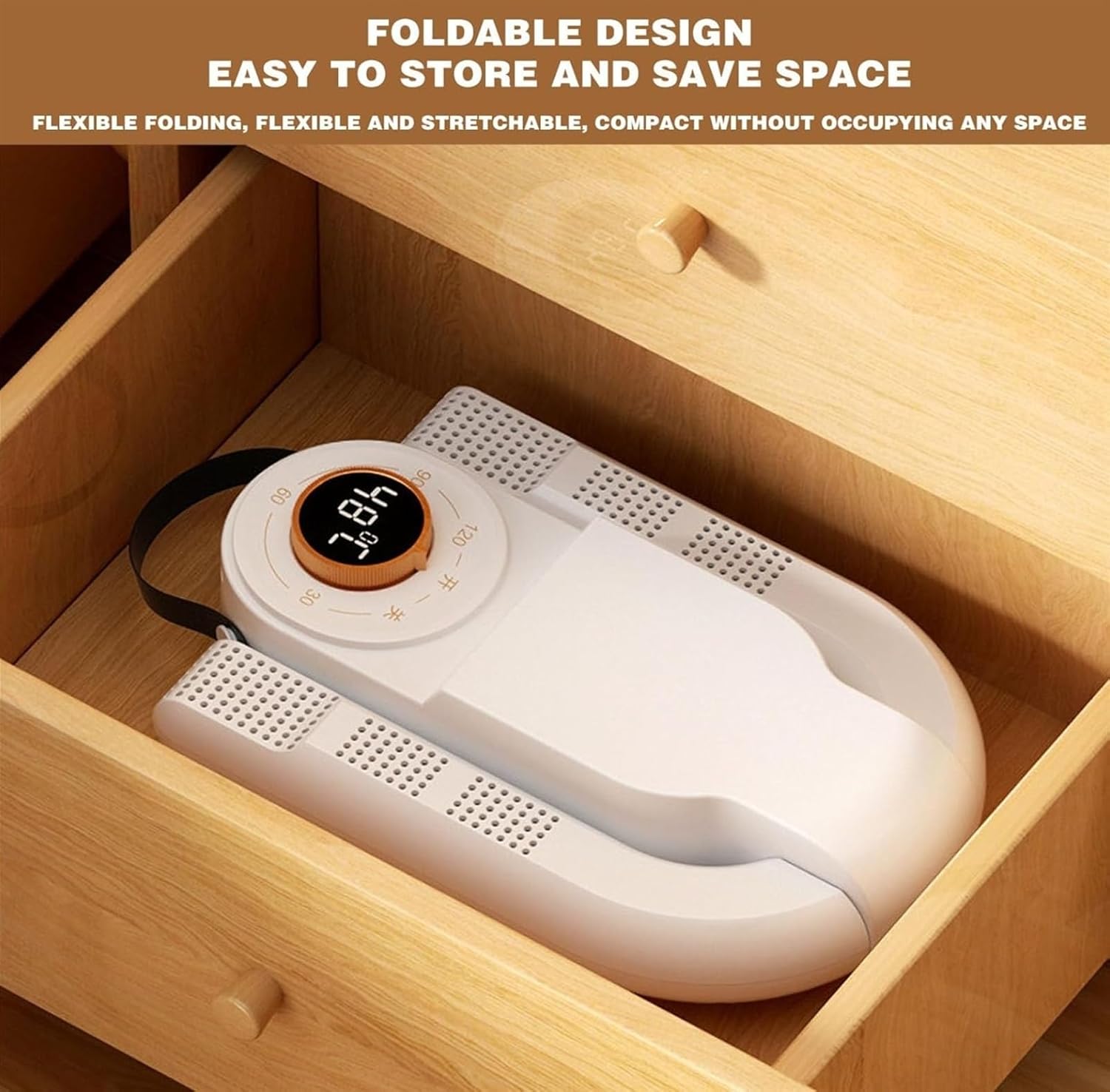 Portable Electric Shoe Dryer – Quick Drying, Odor Removal, and Space-Saving Design